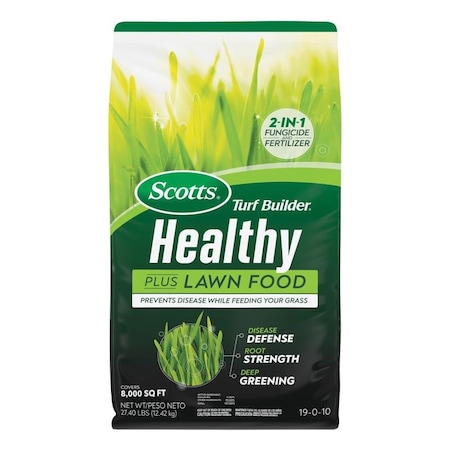 Scotts Scotts Turf Builder Moss and Fungus Control Lawn Food For Multiple Grass Types 8000 sq ft 26032